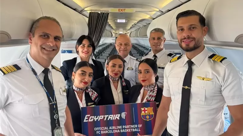 مصرللطيران تشغّل 4 رحلات خاصة لنقل فريق كرة السلة