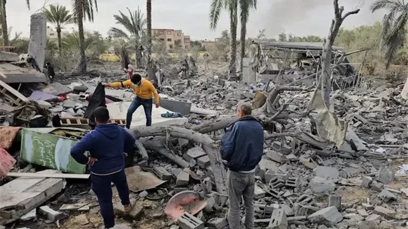 استشهاد 7 فلسطينيين في غزة جراء غارات إسرائيلية