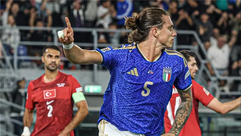 منتخب إيطاليا يفوز علي تركيا بثلاثية في دوري الأمم الأوروبية