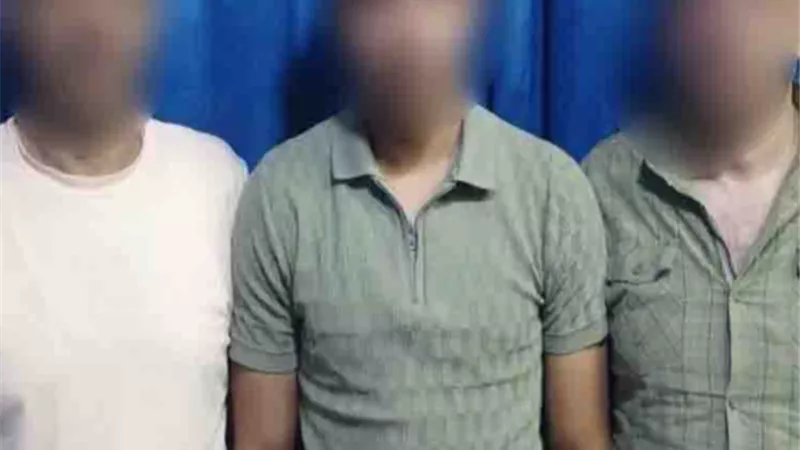 ​ضبط 3 أشخاص هددوا طالبة وأسرتها بالأسلحة البيضاء في مطوبس