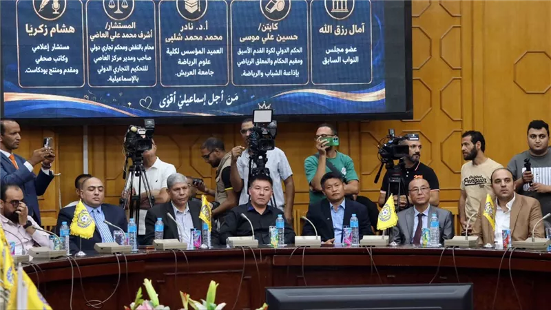 مستثمر صيني : أعشق الإسماعيلية ومليون جنيه دعما للدراويش 