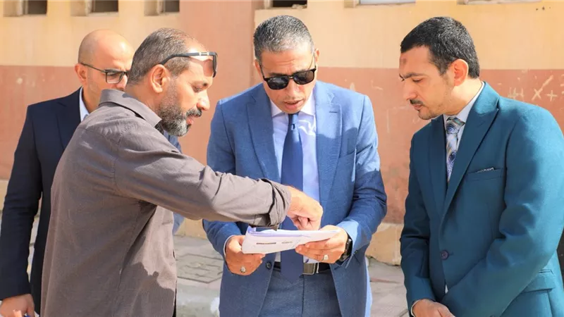 مدير تعليم الجيزة في جولة ميدانية بالدقي وشمال الجيزة 