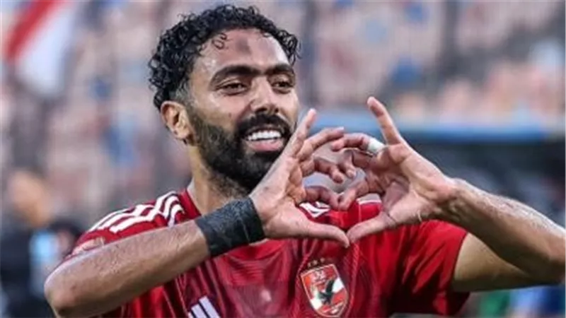 حسين الشحات يُعزز تقدم الأهلي بهدفين متتاليين فى شباك بترول أسيوط