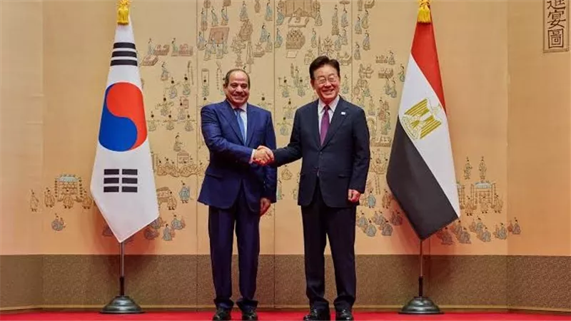 بيان مشترك إرساء شراكة استراتيجية بين جمهورية كوريا وجمهورية مصر العربية