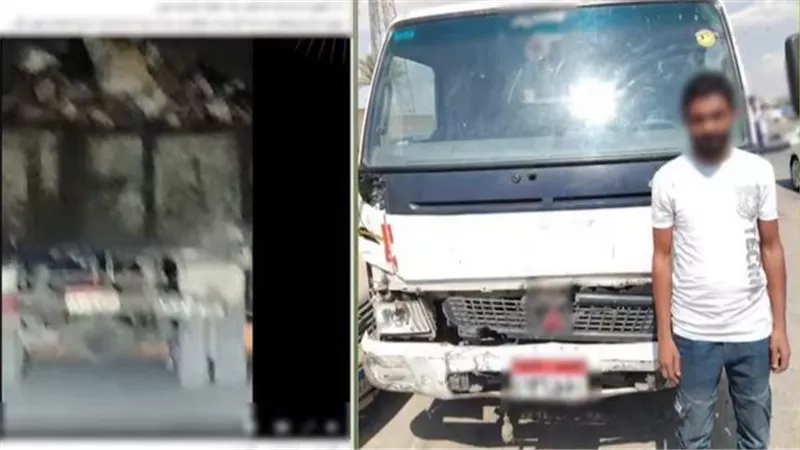 ضبط سائق سيارة نقل تناثرت منها القمامة بالطريق العام بالقاهرة