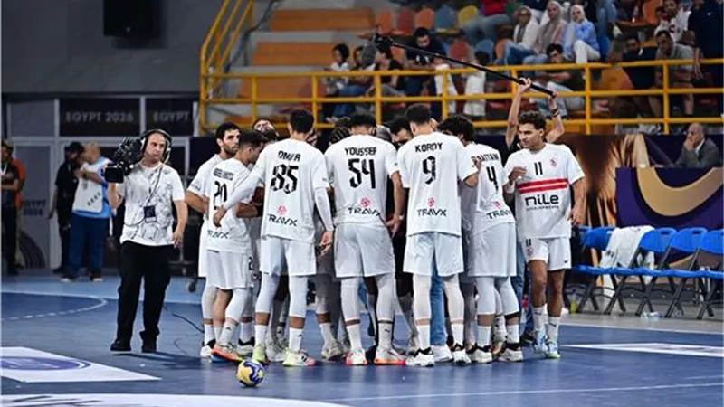 الزمالك يكتسح ميكيلي الإثيوبي 53-10 في بطولة أفريقيا لليد