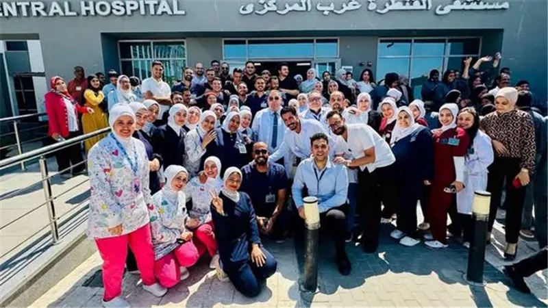 مستشفى القنطرة غرب بالإسماعيلية تحصل على الاعتماد والرقابة الصحية