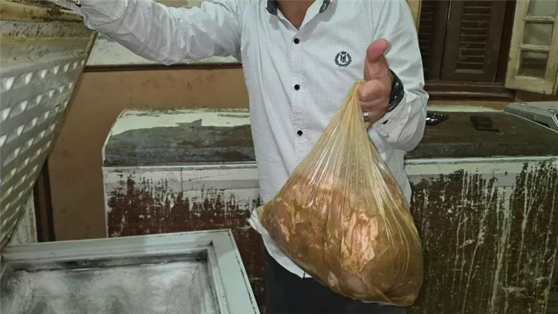 ضبط 10 أطنان منتجات غذائية فاسدة في الدقهلية