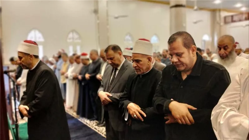 افتتاح  مسجد زبيدة البحرية الكبير في سيدي سالم بكفرالشيخ