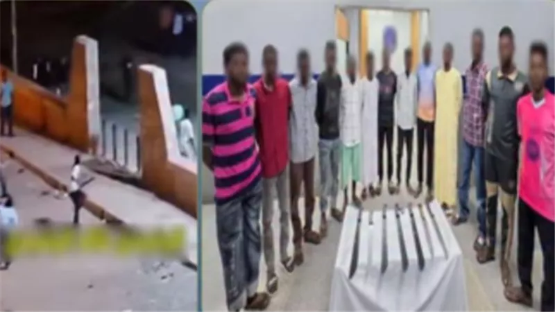 ضبط 13 شخصًا في مشاجرة بالأسلحة البيضاء بسبب خلافات مالية بأسوان