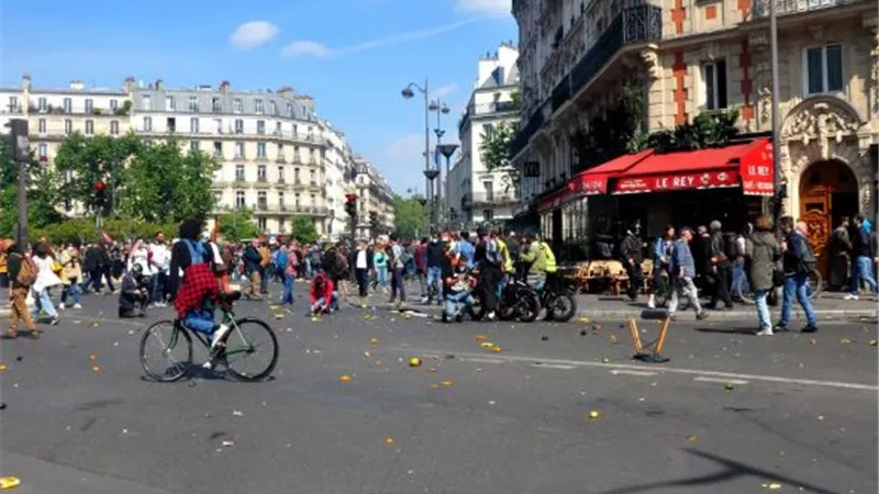 30 مليون يورو خسائر احتجاجات طلاب المدارس في فرنسا