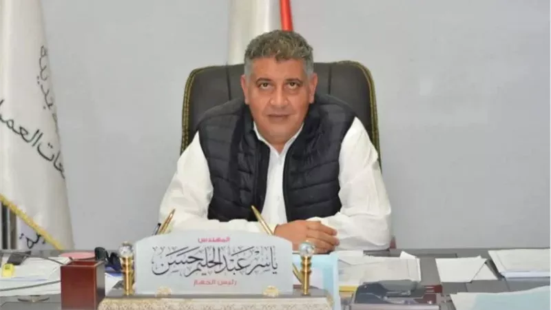  المهندس ياسر عبد الحليم رئيس جهازمدينة حدائق أكتوبر