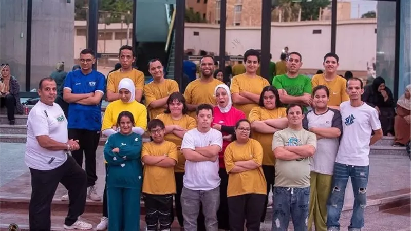 فرقة القلوب البيضاء يستعدون لمهرجان الإسماعيلية للفنون