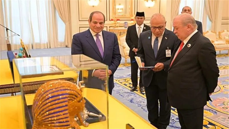 جلسة مباحثات موسعة بين الرئيس السيسي ورئيس وزراء ماليزيا 