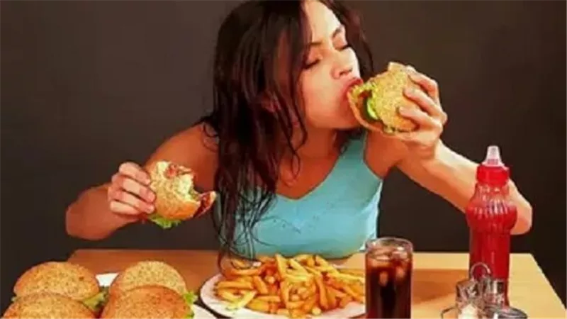 طعام غير صحي