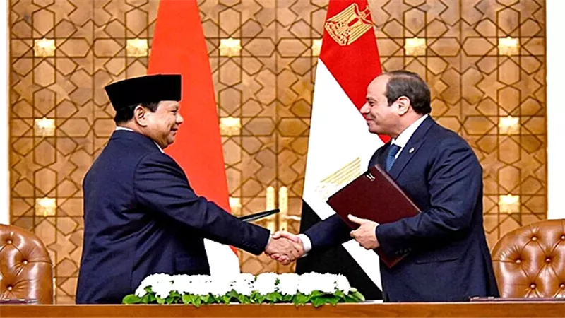 الرئيس السيسي ونظيره الإندونيسي