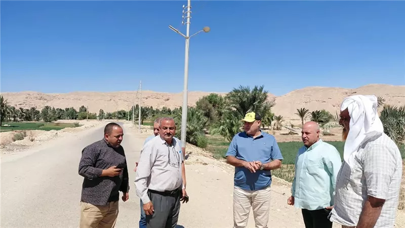 محافظ أسيوط: معاينة طريق الكوم الأحمر بالبداري ودير تاسا والرويجات بساحل سليم 