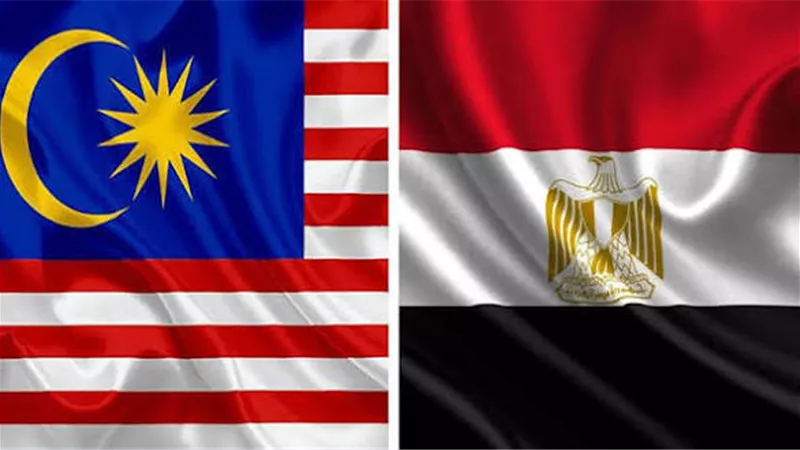 علم مصر وماليزيا