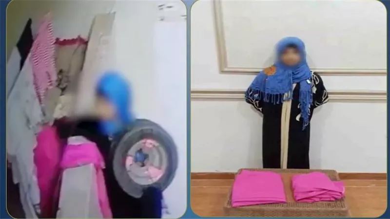 تفاصيل ضبط المتهمة بسرقة ملابس من شرفة منزل في الغربية