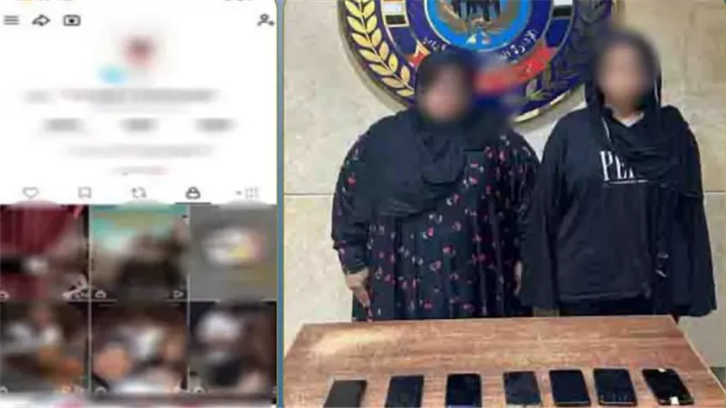 ضبط فتاة ووالدتها بالقاهرة بتهمة التسول الإلكتروني عبر البث المباشر