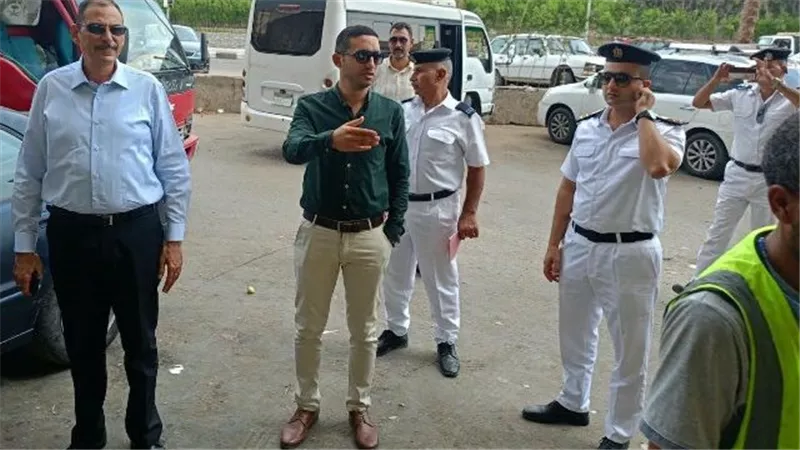 قيادات الحملة أثناء تطبيق القانون