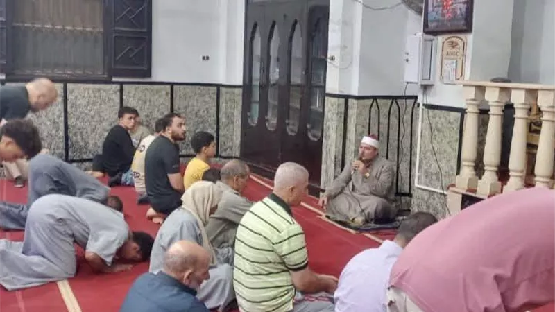 أوقاف كفر الشيخ  تعقد لقاءات توعوية بالمساجد المحورية لبناء الوعي الرشيد