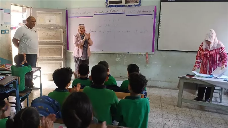تعليم باب الشعرية تتابع التحصيل الدراسي وسلامة التلاميذ بمدرسة الإمام محمد عبده