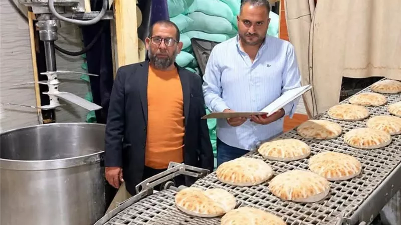 حملات تموينية مكثفة على مخابز البحيرة لضمان دعم الخبز