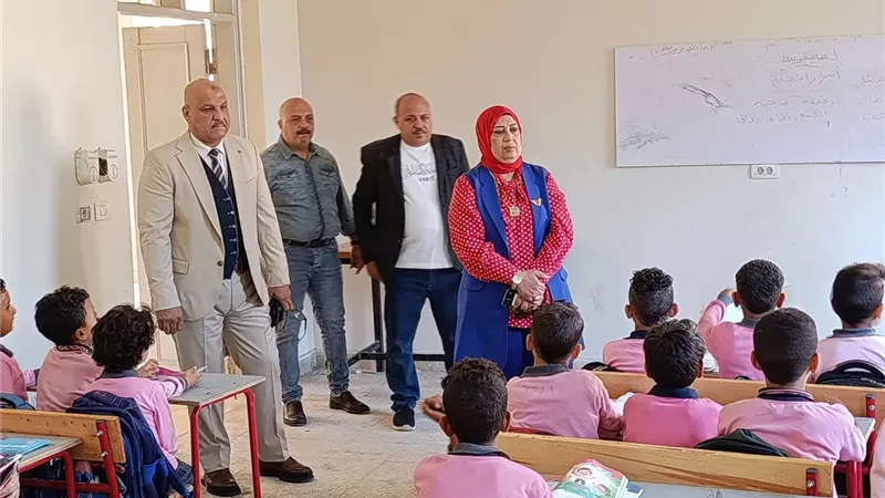 وكلاء تعليم القاهرة في جولات ميدانية بمدارس حدائق القبة والسلام والتبين