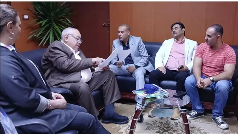 رئيس اتحاد كمال الاجسام يضع اللمسات الأخيرة للبطولة الأفريقية