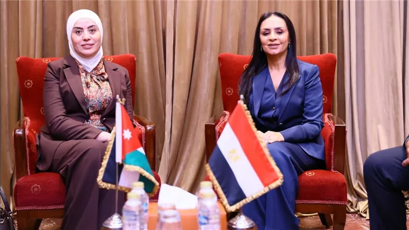 مايا مرسي ووزيرة التنمية الاجتماعية الأردنية تبحثان تعزيز التعاون