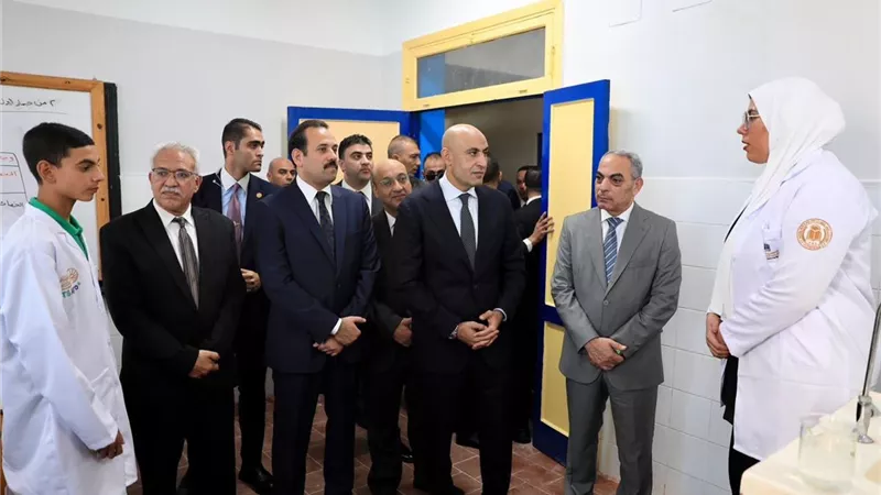 جانب من الزيارة
