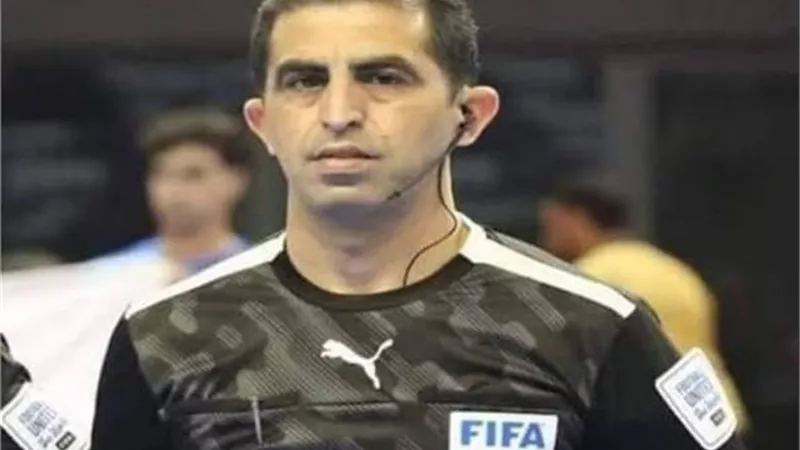 خالد هنيش حكما لمباراة مصر وتنزانيا فى أمم أفريقيا لكرة الصالات