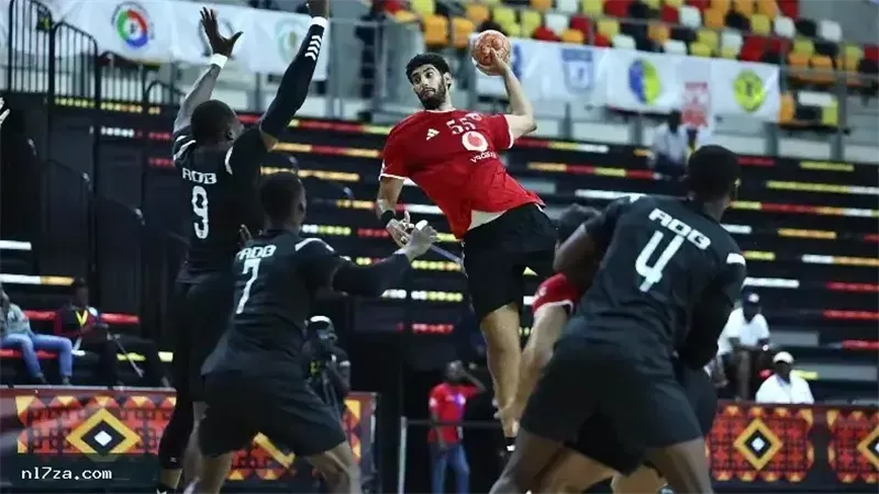 شيكا أفضل لاعب في مباراة الأهلي وكينشاسا ببطولة أفريقيا لكرة اليد