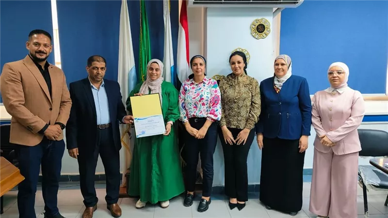 تكريم المتميزين بالمسار الإداري للوظائف التكرارية بمياه المنوفية