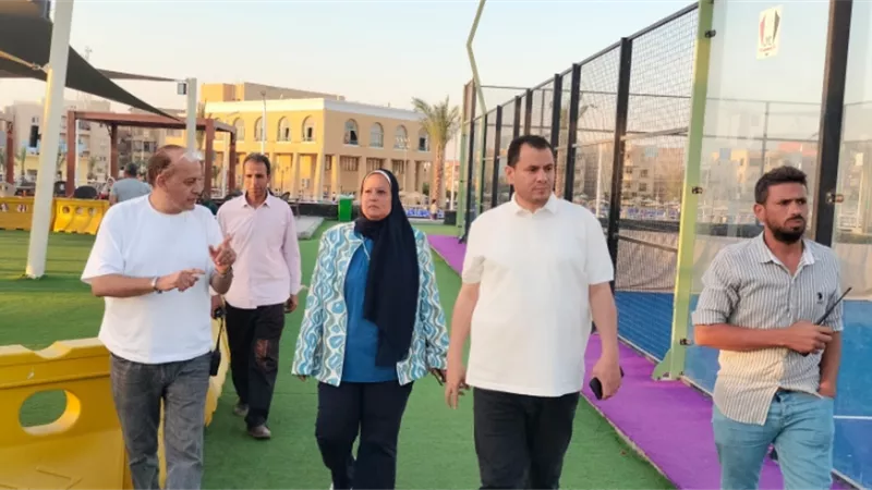 مديرة رياضة القليوبية تتابع الخدمات وسلامة حمام السباحة بمركز التنمية الشبابية بالعبور