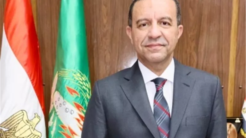 اللواء عمرو الغريب محافظ المنوفية