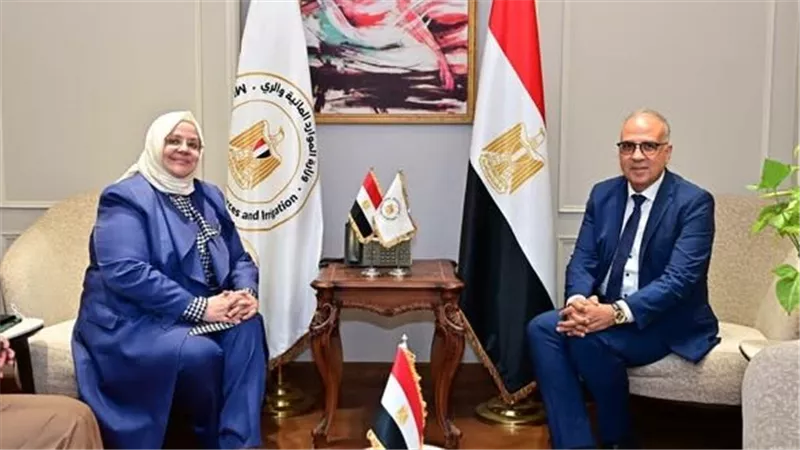 وزير الري يبحث مع