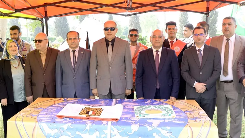 رئيس جامعة المنصورة يفتتح مهرجان الأنشطة الطلابية للعام الجامعي الجديد