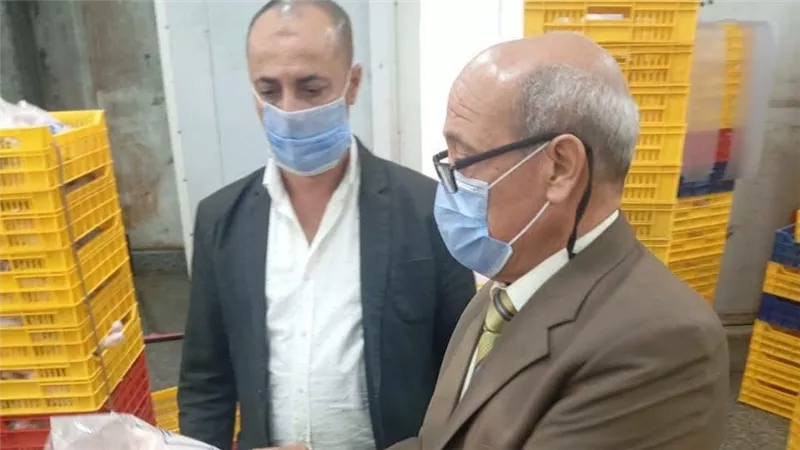 ضبط ٦ أطنان و٣٣٠ كيلو دواجن مجمدة وزيتون مخلل غير صالح للاستهلاك الآدمي