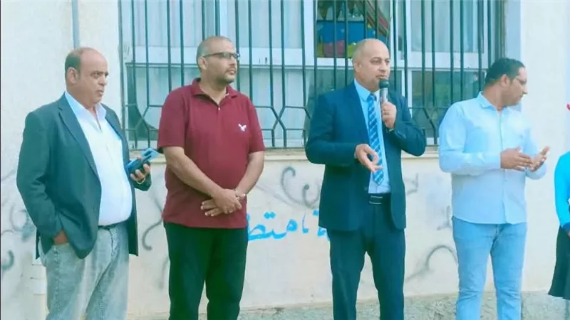 جولة تفقدية بمدارس كفر الدوار