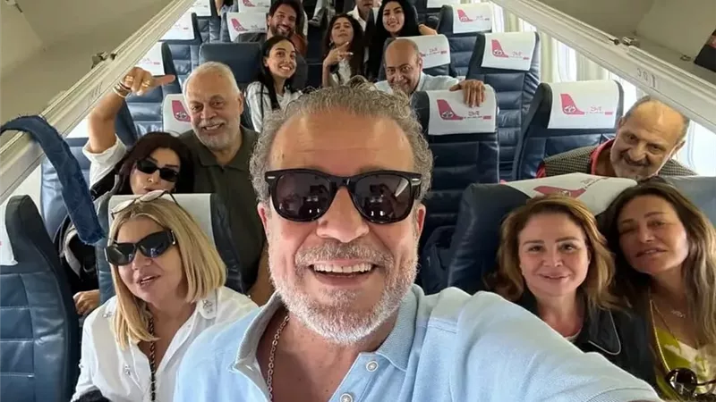 شريف منير ونجوم الفن 
