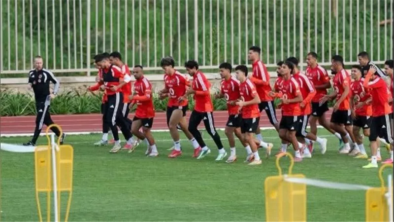 الأهلي يستعد للمواجه الصعبة امام كيتارا في كأس الكونفيدرالية