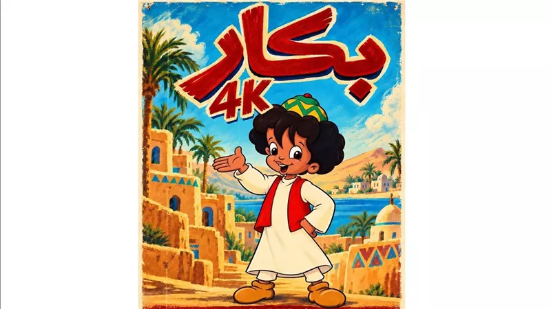 لأول مرة .. 10 حلقات من مسلسل بكار على (ماسبيرو أطفال) بتقنية 4k
