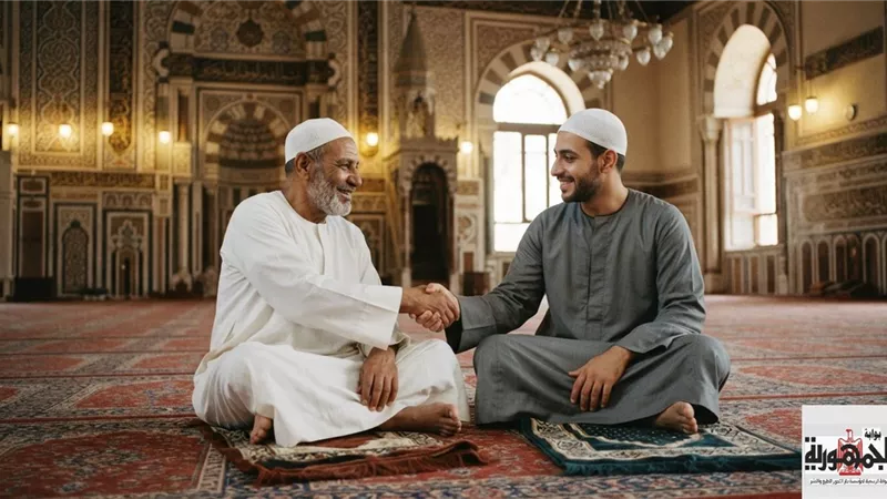 حكم مصافحة المصلين بعضهم لبعض عقب انتهاء الصلاة مباشرة