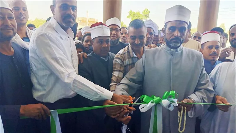 افتتاح مسجد السيدة نفيسة بمدينة الرديسية أسوان