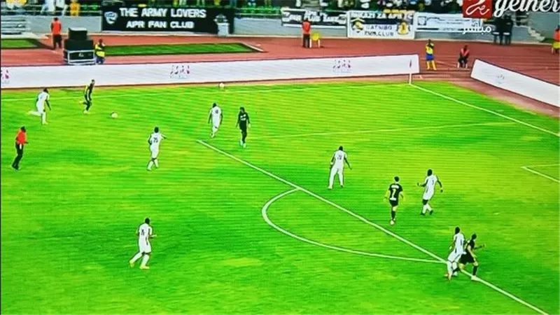 تعادل سلبي بين الزمالك و الجيش الرواندي في الشوط الاول