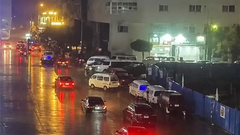أمطار متفاوتة الشدة على الإسكندرية