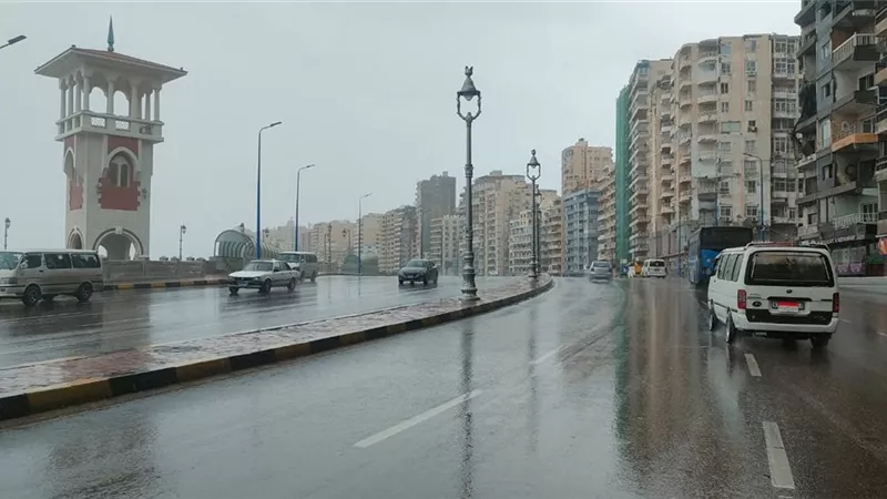  أمطارعلى الإسكندرية  
