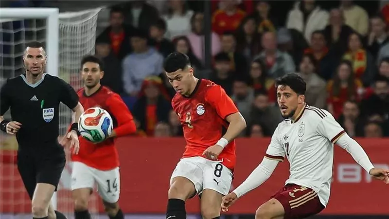 مباراة مصر وإسبانيا